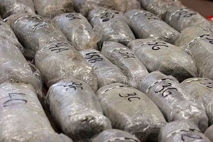 Zaplijenjeno 210 kilograma marihuane u Albaniji Zaplijenjeno 210 kilograma marihuane u Albaniji