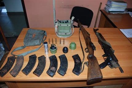 UP: Zaplijenjeno oružje, eksplozivna sredstva i municija UP: Zaplijenjeno oružje, eksplozivna sredstva i municija