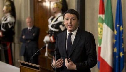 Izabran najmlađi premijer Italije Izabran najmlađi premijer Italije