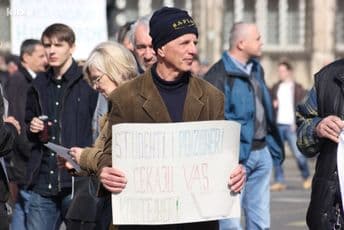 Završeni mirni protesti u Sarajevu