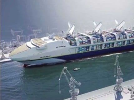 Kraj pomorstva kakvog znamo: Pogledajte teretni brod budućnosti! Kraj pomorstva kakvog znamo: Pogledajte teretni brod budućnosti!