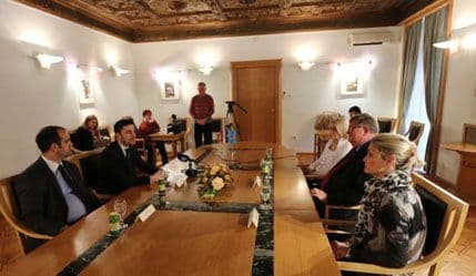 Bogdanović i Obersnel: Intenzivirati saradnju Cetinja i Rijeke Bogdanović i Obersnel: Intenzivirati saradnju Cetinja i Rijeke