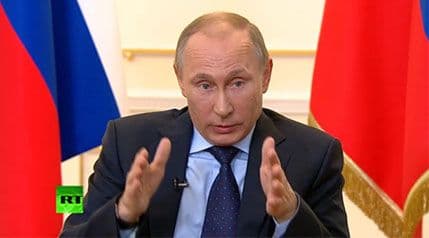 PUTIN: Korišćenje vojne sile u Ukrajini bilo bi legitimno PUTIN: Korišćenje vojne sile u Ukrajini bilo bi legitimno