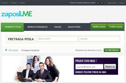 Zaposli.me do sada ima preko 2.500 korisnika Zaposli.me do sada ima preko 2.500 korisnika