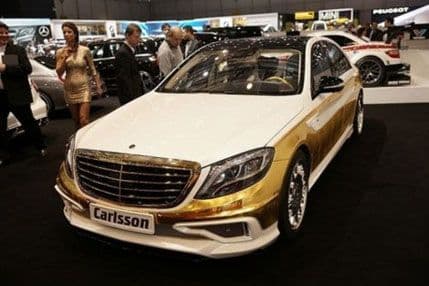 Mercedes predstavio prvi zlatni automobil (FOTO) Mercedes predstavio prvi zlatni automobil (FOTO)
