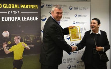 Prestižno priznanje najboljoj ekspozituri Hypo Alpe-Adria- banke Prestižno priznanje najboljoj ekspozituri Hypo Alpe-Adria- banke