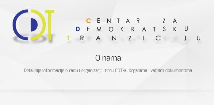 CDT: Ustavni sud da se što prije izjasni CDT: Ustavni sud da se što prije izjasni