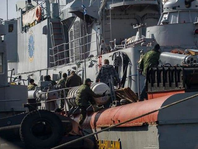 Zauzeta dva ukrajinska broda Zauzeta dva ukrajinska broda