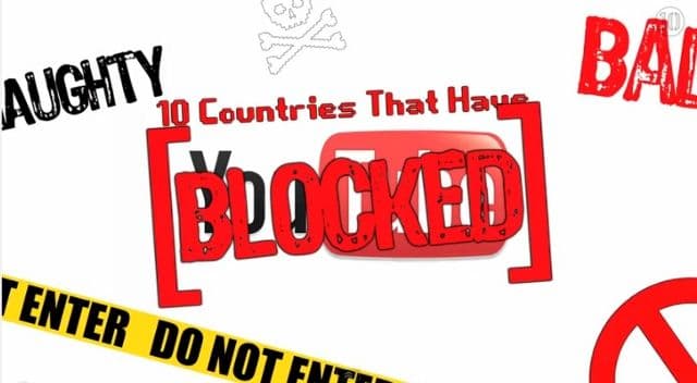 10 zemalja koje su blokirale YouTube (VIDEO) 10 zemalja koje su blokirale YouTube (VIDEO)