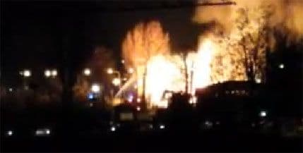 Veliki požar u Banja Luci, izgorjelo skladište Vrbasa Veliki požar u Banja Luci, izgorjelo skladište Vrbasa