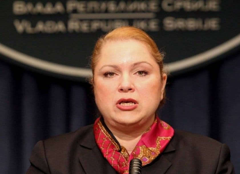 Uhapšena bivša ministarka za telekomunikacije u Srbiji Uhapšena bivša ministarka za telekomunikacije u Srbiji