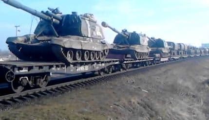 Što planira Putin: Stotine tenkova na granici sa Ukrajinom (VIDEO) Što planira Putin: Stotine tenkova na granici sa Ukrajinom (VIDEO)