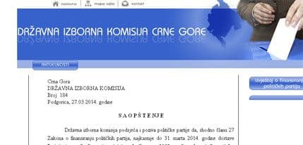 DIK: Partije do sjutra da predaju izvještaje DIK: Partije do sjutra da predaju izvještaje