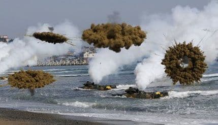 Ovako Kim Džong Un "vježba" u vodama Južne Koreje Ovako Kim Džong Un "vježba" u vodama Južne Koreje