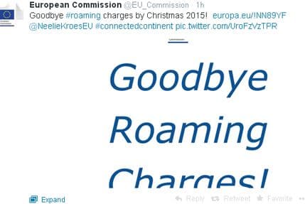 Evropski parlament izglasao ukidanje rominga do 2015. godine Evropski parlament izglasao ukidanje rominga do 2015. godine