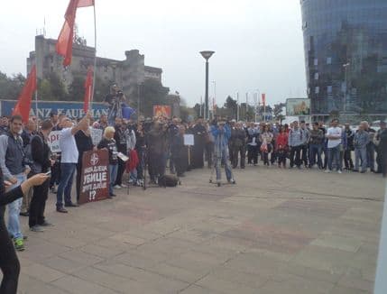 Održan protest protiv NATO, KOVAČEVIĆ: NATO je šampion u ratnom haosu i stradanju civila Održan protest protiv NATO, KOVAČEVIĆ: NATO je šampion u ratnom haosu i stradanju civila