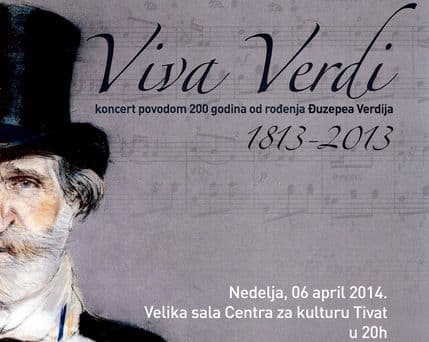 "Viva Verdi" na sceni tivatskog Centra za kulturu "Viva Verdi" na sceni tivatskog Centra za kulturu