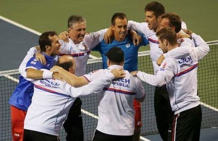 Česi prvi polufinalisti Dejvis kupa Česi prvi polufinalisti Dejvis kupa