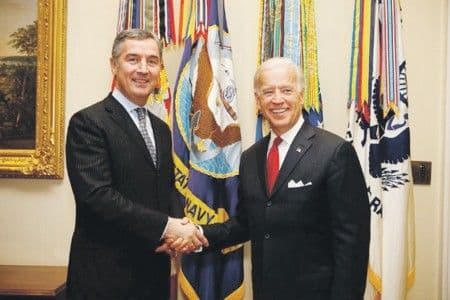 Đukanović doputovao u SAD Đukanović doputovao u SAD