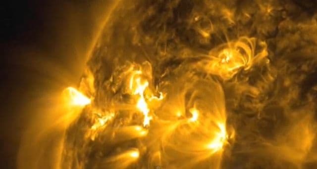 VIDEO: Pogledajte veličanstveni sjaj sunčevih baklji VIDEO: Pogledajte veličanstveni sjaj sunčevih baklji