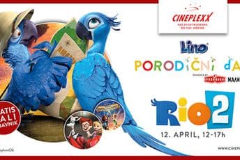 CINEPLEXX: „Lino porodični dan“ uz „Rio 2“