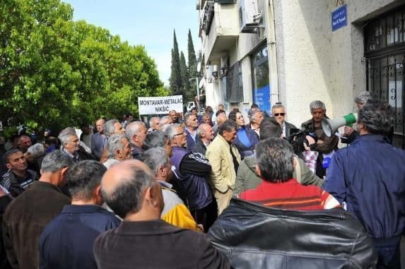 Radnici Montavara prekinuli protest Radnici Montavara prekinuli protest