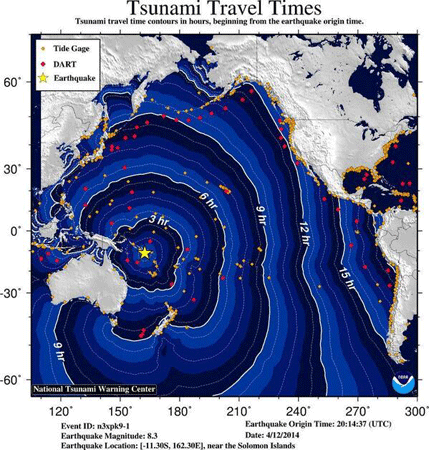 Snažan zemljotres pogodio Solomone, izdato upozorenje za cunami! Snažan zemljotres pogodio Solomone, izdato upozorenje za cunami!