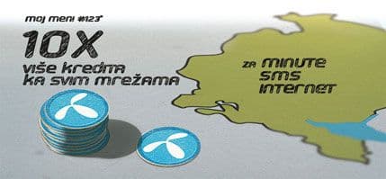 Telenor: Deset puta veći kredit za pripejd korisnike Telenor: Deset puta veći kredit za pripejd korisnike