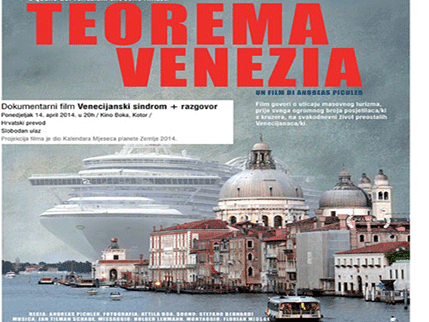 Kotor: Danas projekcija dokumentarnog filma “Venecijanski sindrom” Kotor: Danas projekcija dokumentarnog filma “Venecijanski sindrom”