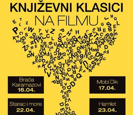 "Klasična književnost na filmu" u DODEST-u "Klasična književnost na filmu" u DODEST-u