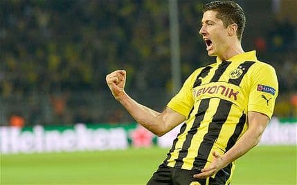 Kup Njemačke: Dortmund u finalu uz 100. gol Levandovskog Kup Njemačke: Dortmund u finalu uz 100. gol Levandovskog