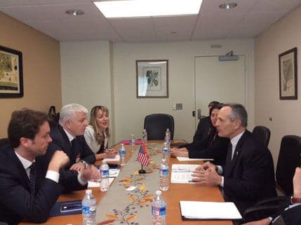 Marković i Konjević susreli se sa visokim zvaničnicima Stejt dipartmenta Marković i Konjević susreli se sa visokim zvaničnicima Stejt dipartmenta