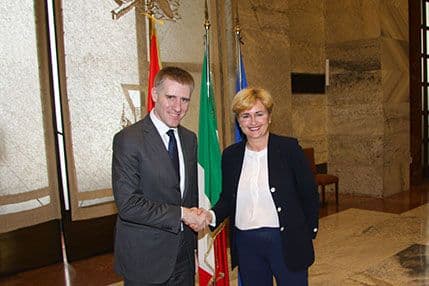 Lukšić sa Guidi o ekonomskim odnosima Rima i Podgorice Lukšić sa Guidi o ekonomskim odnosima Rima i Podgorice