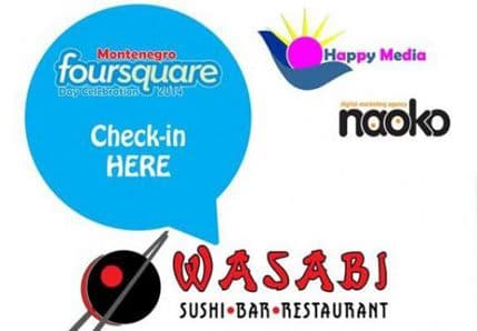 Foursqare proslavio treći rođendan žurkom u restoranu Wasabi Foursqare proslavio treći rođendan žurkom u restoranu Wasabi