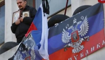 Proruski demonstranti zauzeli grad Seversk Proruski demonstranti zauzeli grad Seversk