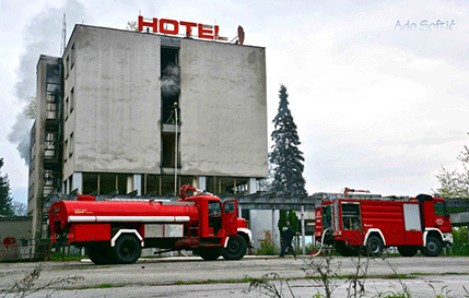Gorio hotel "Berane", nema povrijeđenih Gorio hotel "Berane", nema povrijeđenih