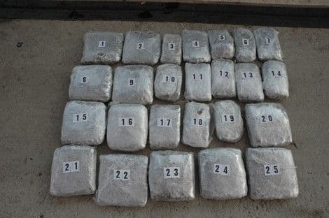 Debeli brijeg: Zaplijenjeno 18 kg skanka Debeli brijeg: Zaplijenjeno 18 kg skanka