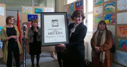 Plaketa "Mecena" za Prijestonicu Cetinje Plaketa "Mecena" za Prijestonicu Cetinje