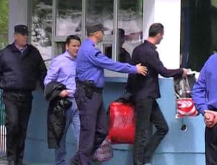 Rađenović, Tičić i Petričević na slobodi (VIDEO) Rađenović, Tičić i Petričević na slobodi (VIDEO)