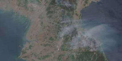 Desetine misterioznih požara širom Sjeverne Koreje Desetine misterioznih požara širom Sjeverne Koreje