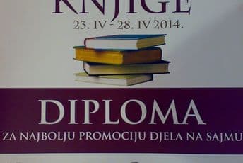 Nova knjiga nagrađena na Sarajevskom sajmu knjiga