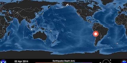 Zemlju je u aprilu pogodio rekordan broj potresa! Zemlju je u aprilu pogodio rekordan broj potresa!