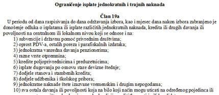 Strah od gubitka vlasti parališe primjenu izbornih zakona Strah od gubitka vlasti parališe primjenu izbornih zakona