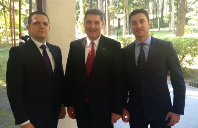 Bogdanović i Martinović u posjeti Splitu Bogdanović i Martinović u posjeti Splitu