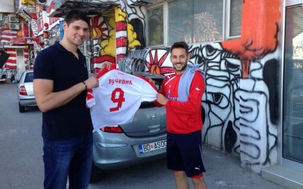 Nikola Vučević posjetio FK Crvena Zvezda Nikola Vučević posjetio FK Crvena Zvezda