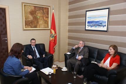 Gvozdenović sa zvaničnicima Svjetske banke o LAMP projektu Gvozdenović sa zvaničnicima Svjetske banke o LAMP projektu