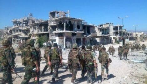 Sirijska vojska ušla u Homs Sirijska vojska ušla u Homs