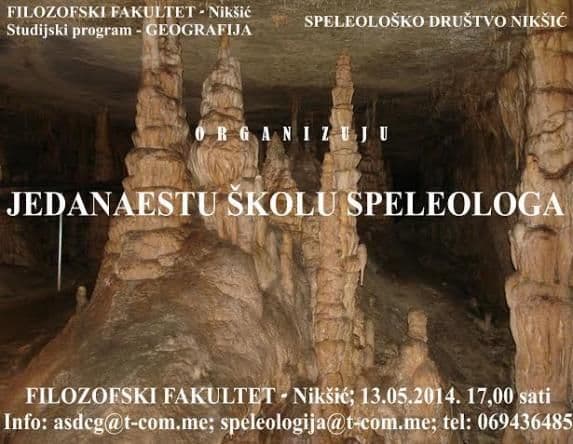 Škola speleologa počinje na Filozofskom fakultetu Škola speleologa počinje na Filozofskom fakultetu