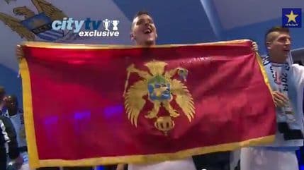 VIDEO: Crnogorska zastava na proslavi titule Sitija! VIDEO: Crnogorska zastava na proslavi titule Sitija!