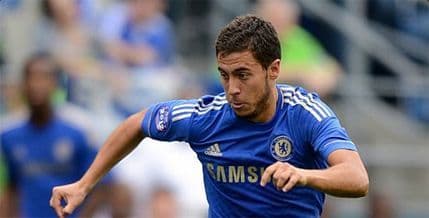 Azar najbolji igrač Čelsija Azar najbolji igrač Čelsija